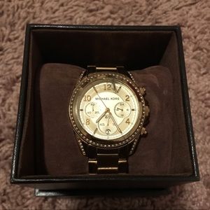 Gold Michael Kors Watch